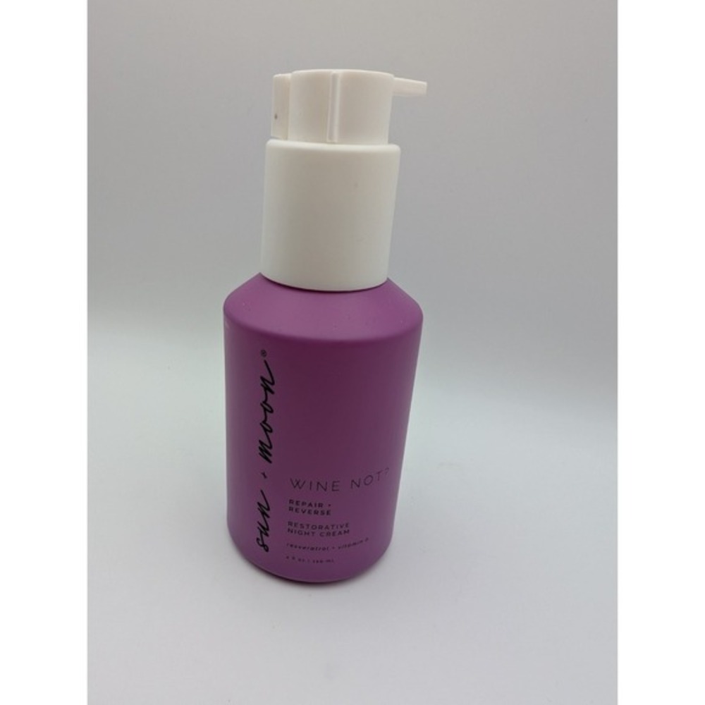 Sun + Moon Restorative Night Cream Purple‎ 4 fl oz NEW